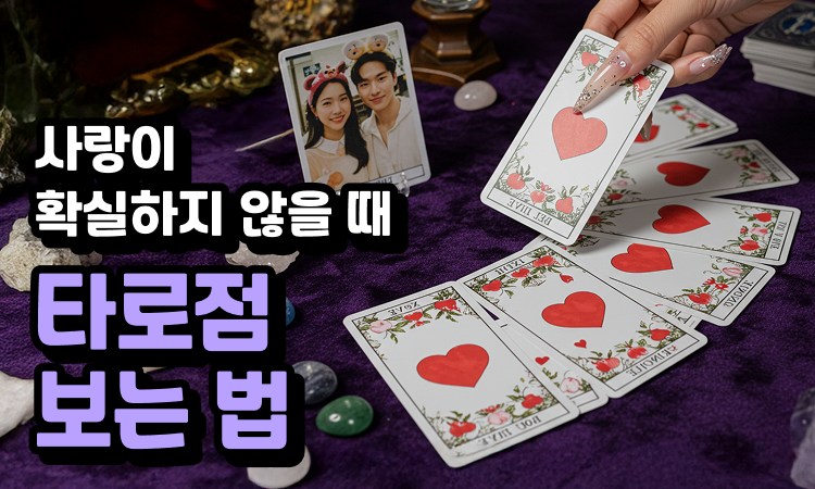 타로점을 어떻게 봐야할지 몰랐다면?