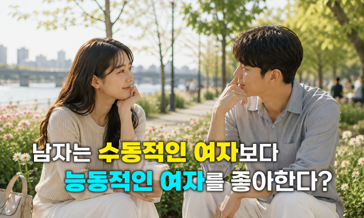 여자의 능동성은 바로 이것! 2가지!