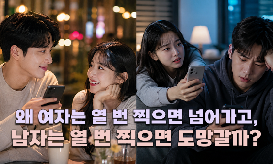 남자를 붙잡는 여자 특징