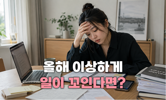 이런 운의 흐름이라면?