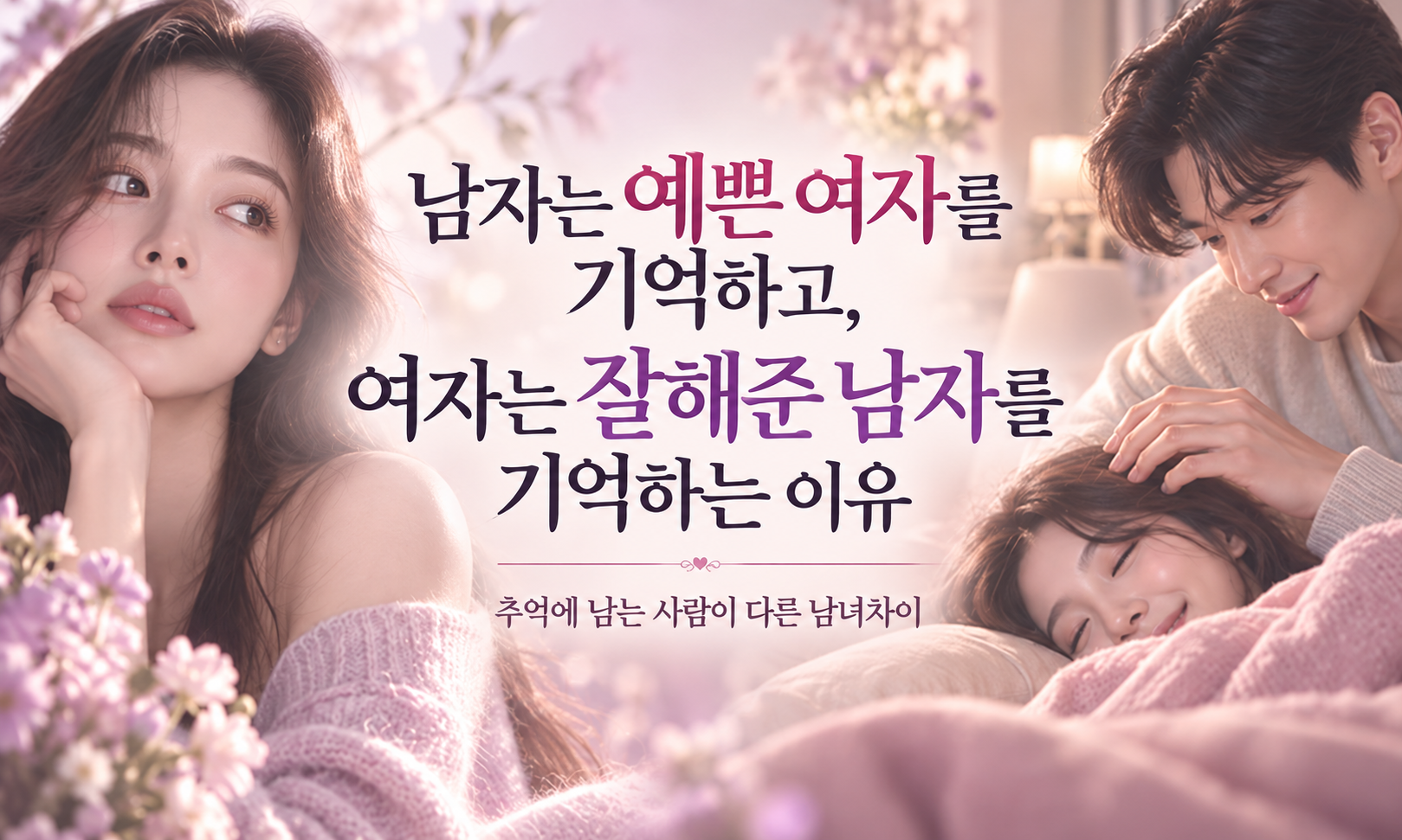 남자는 인정본능, 여자는 안정본능