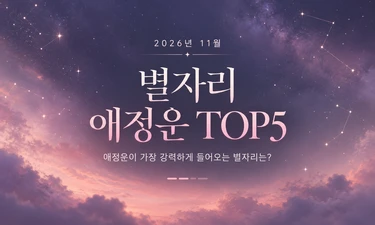 1위가 사자자리라고? 그럼 나는 몇위?